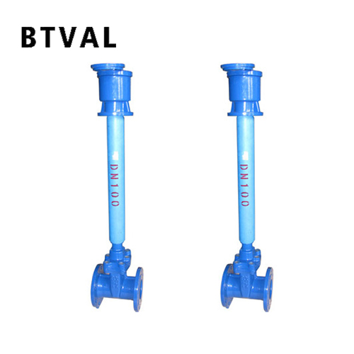 Direct-buried telescopic gate valve